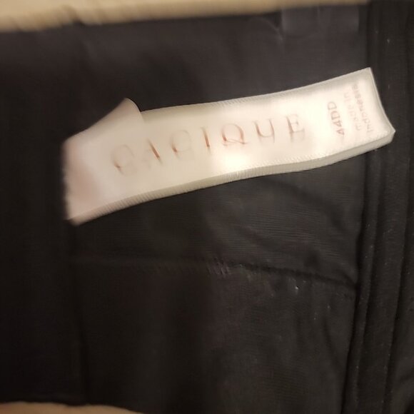 Cacique Bra 44DD Black Underwire Comfort Bliss Wireless - Picture 3 of 5